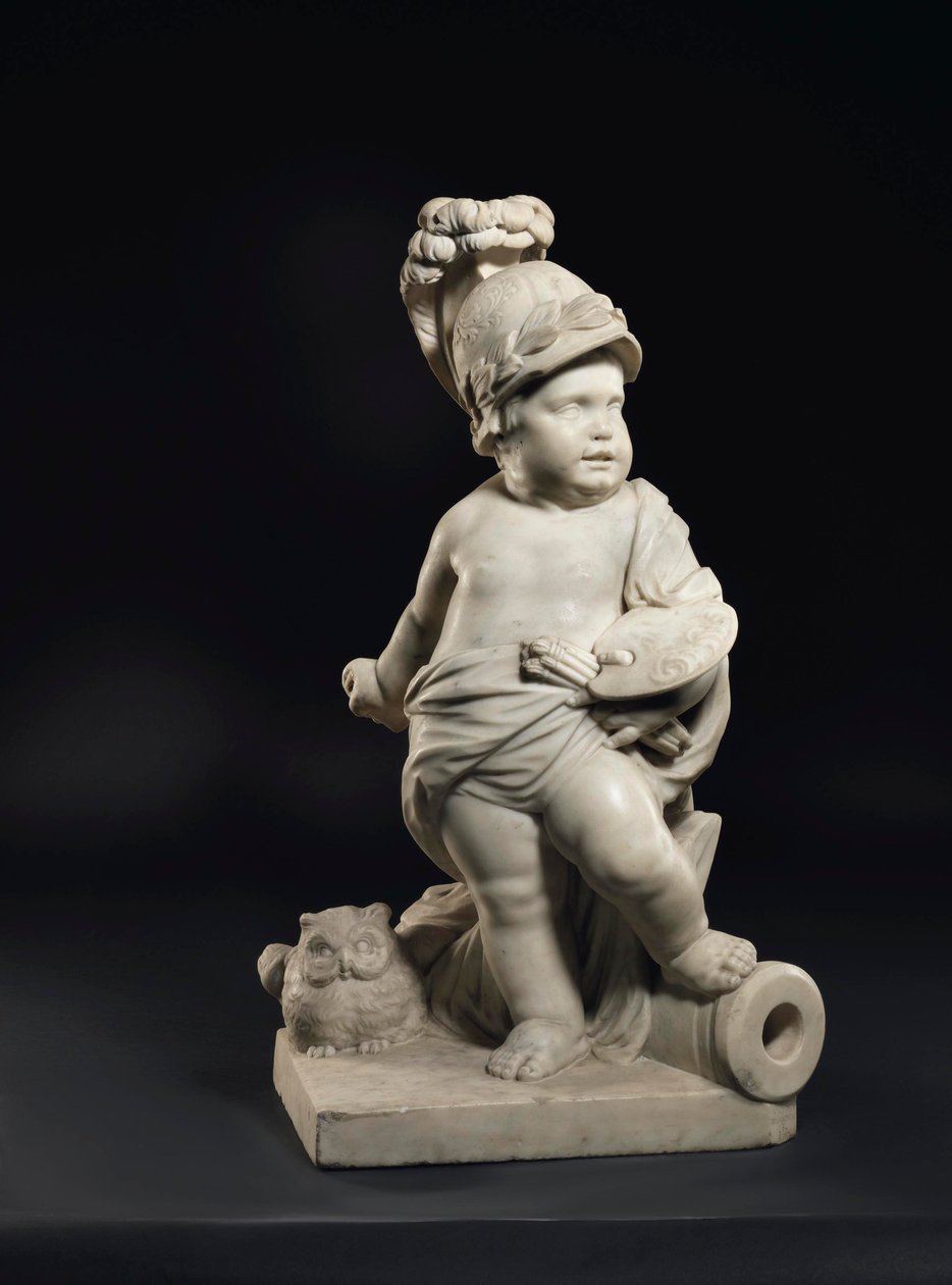 Putto representando a Aprendizagem e as Artes de Peter Van Den Branden