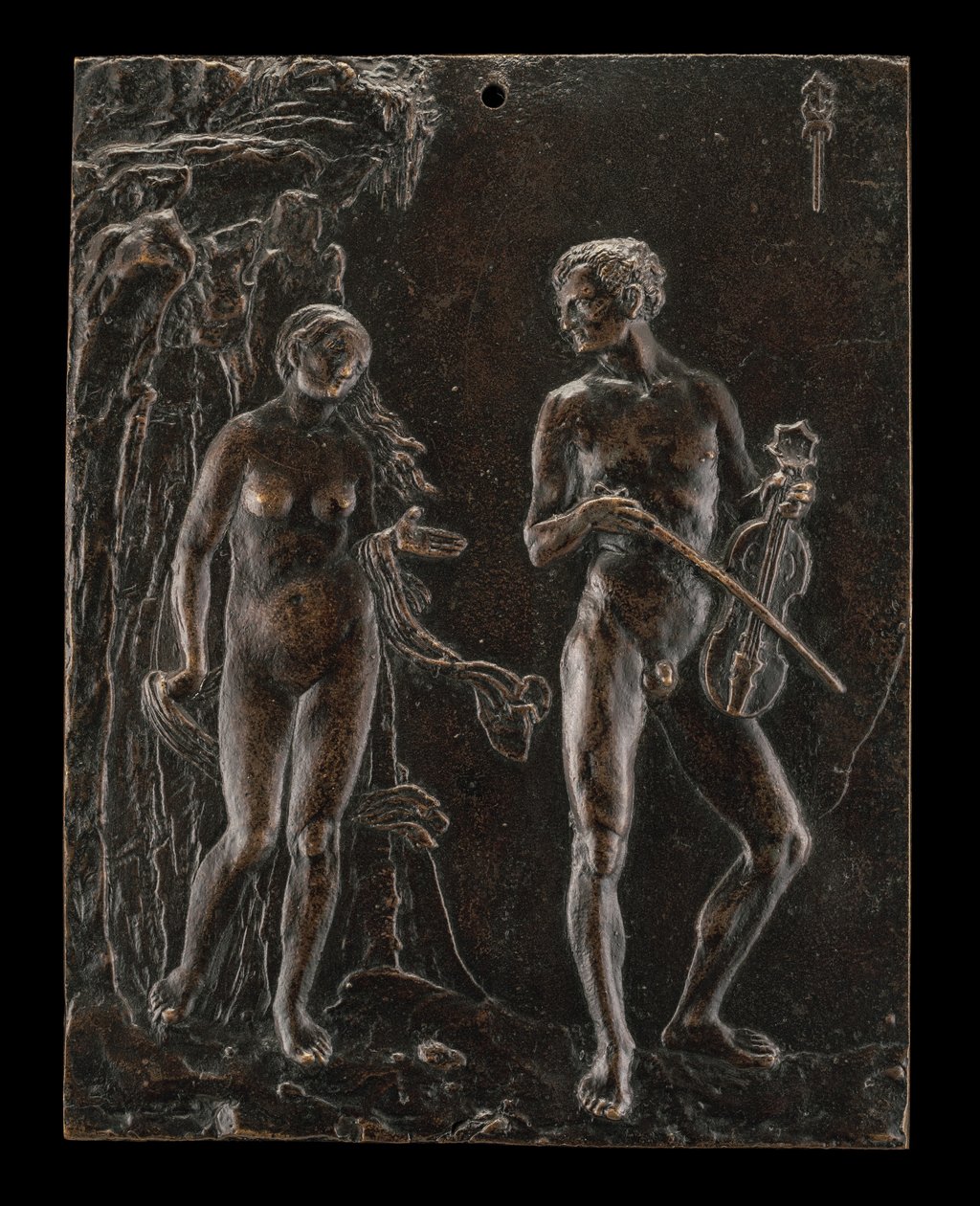 Orfeu e Eurídice, c. 1515. de Peter Vischer the Younger