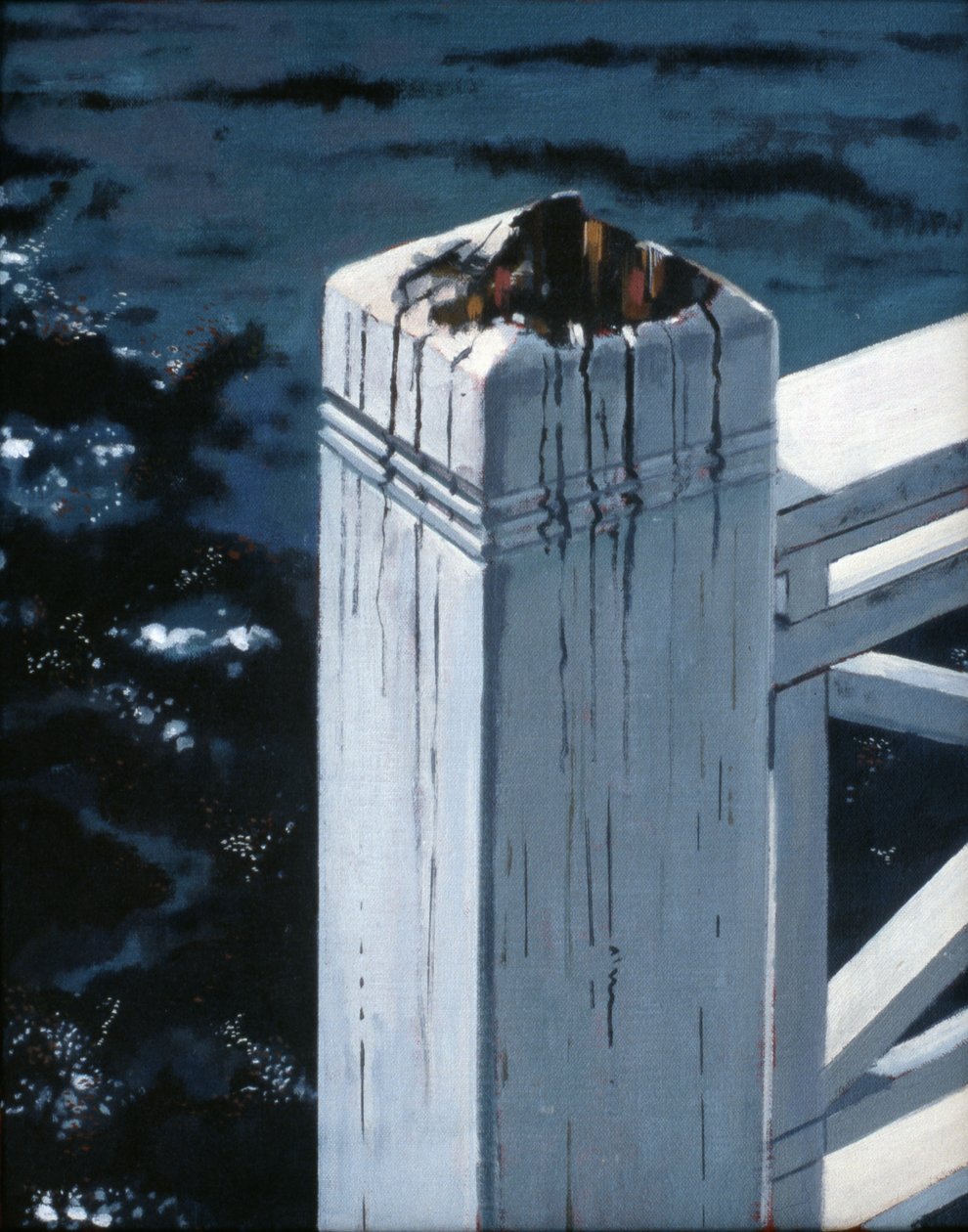 Rotten Post :Estocolmo, 2004 (óleo sobre tela) de Peter Wilson