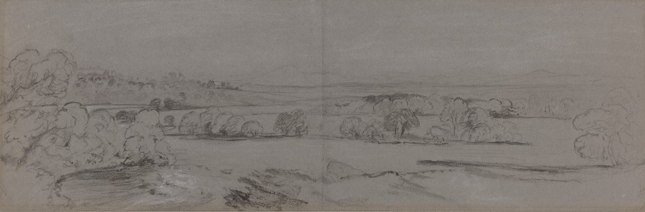 Uma vista perto de Lowther de Peter de Wint