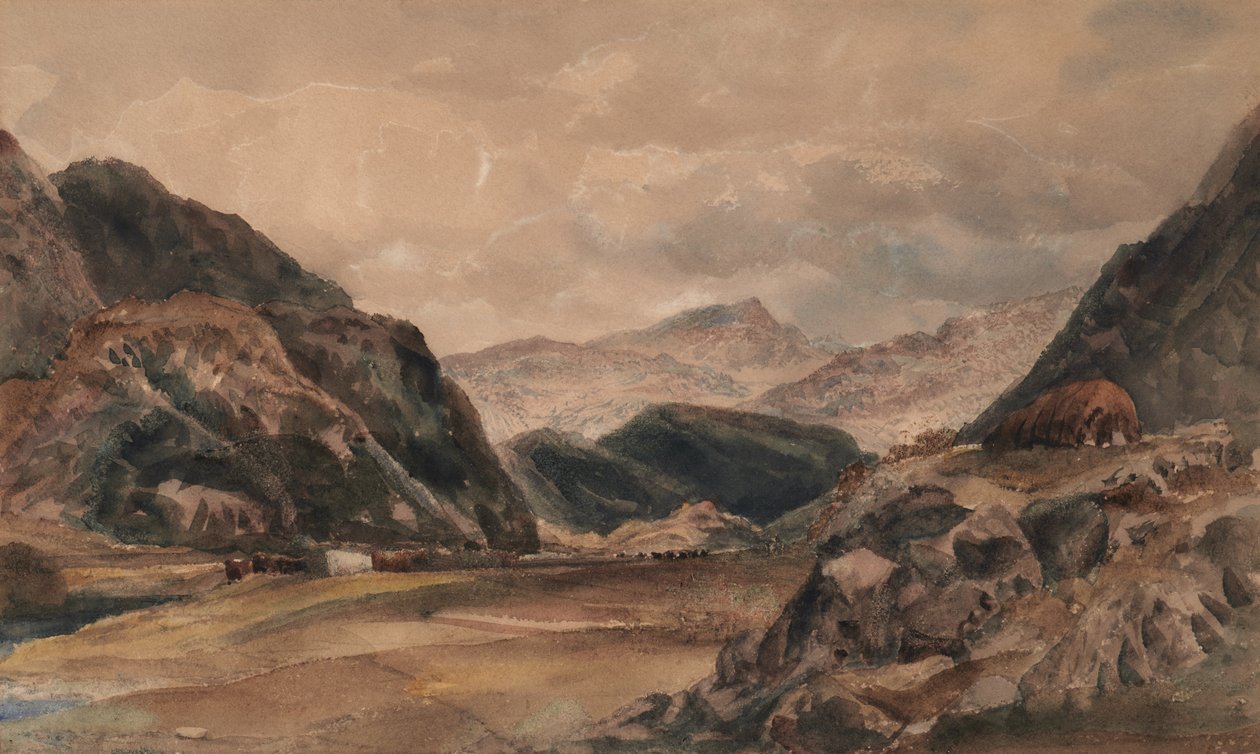 Beddgelert, País de Gales do Norte de Peter de Wint