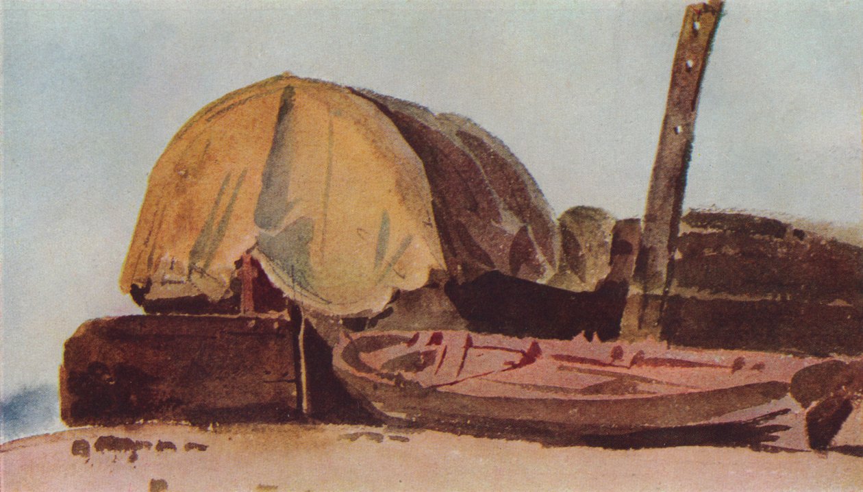 Barcos, século c19 de Peter de Wint