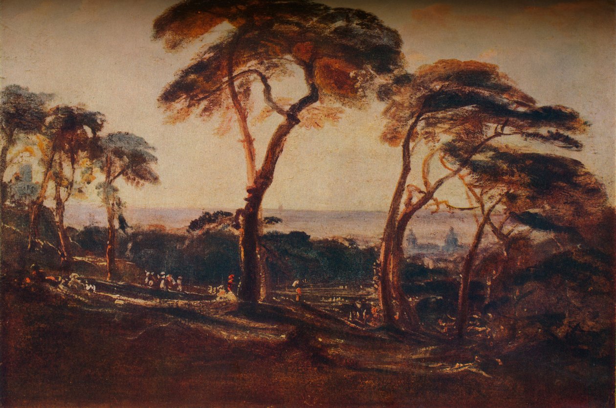 Greenwich Park, c1822 de Peter de Wint