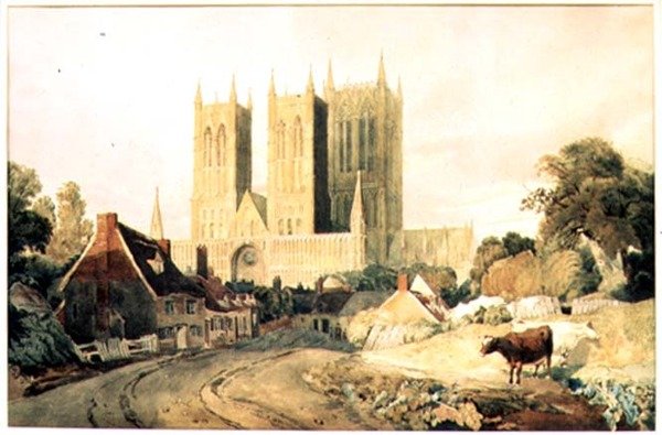 Catedral de Lincoln de Peter de Wint