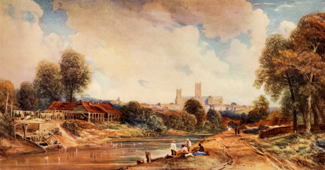 Lincoln, início do século XIX, 1934. de Peter de Wint