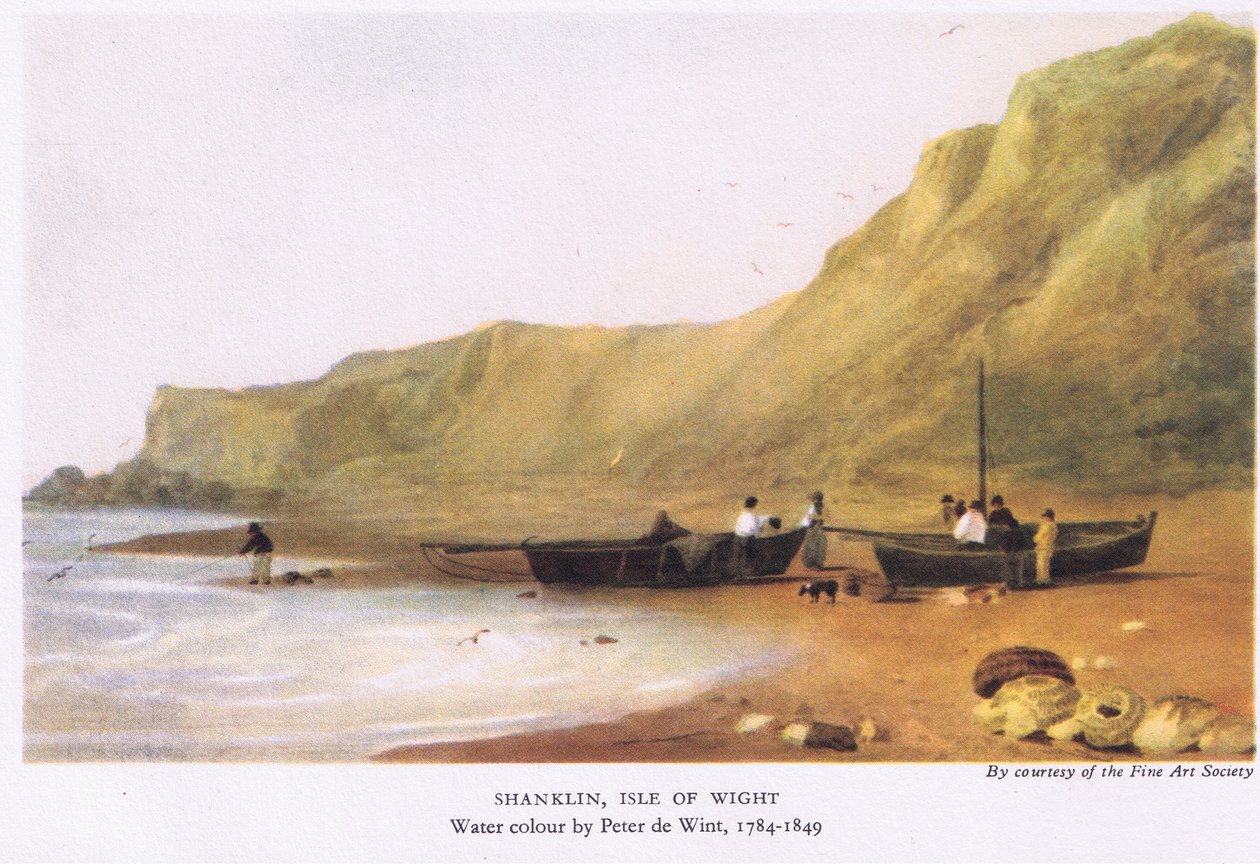 Shanklin, Ilha de Wight, 1945 de Peter de Wint
