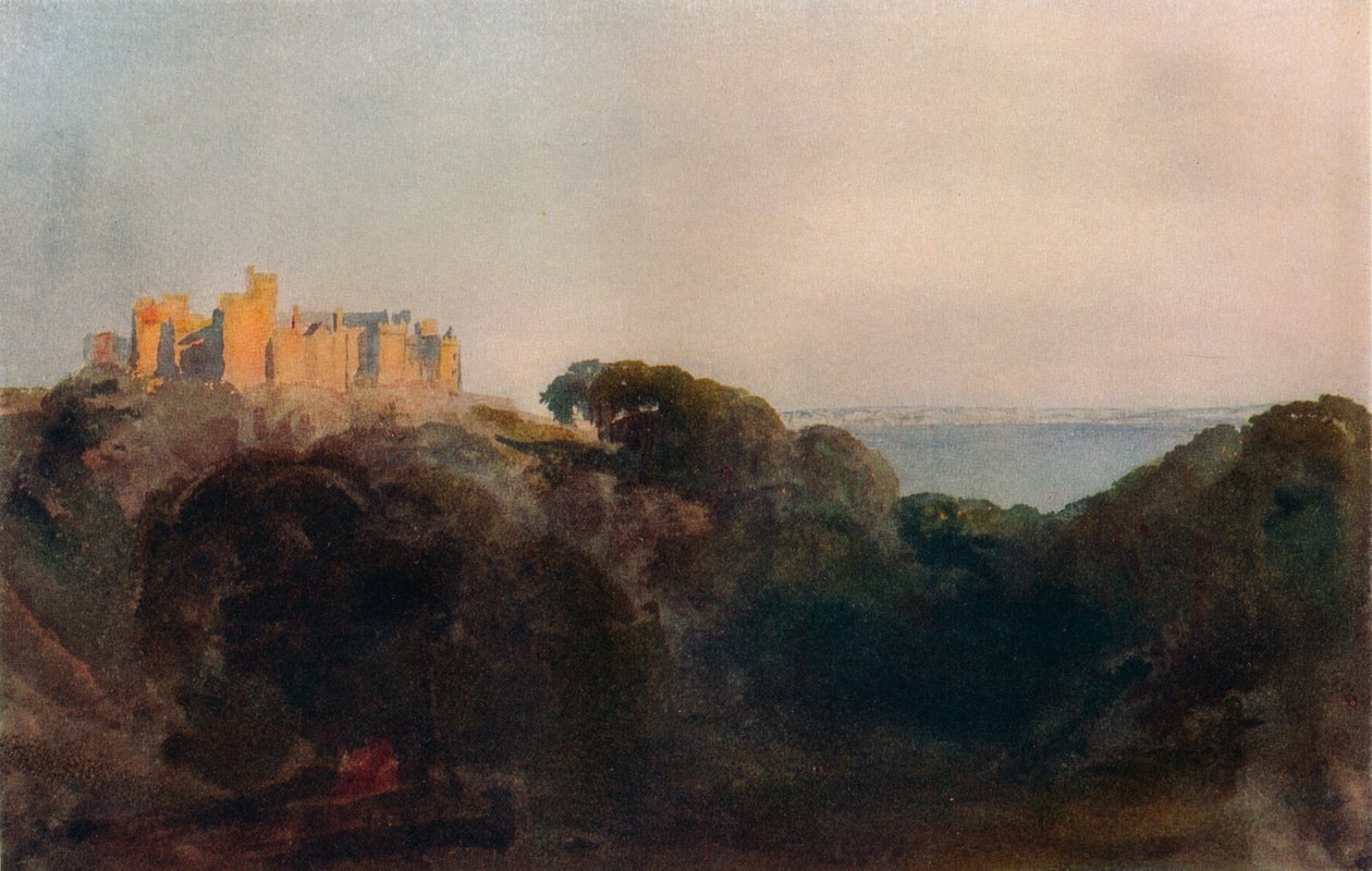 St. Donates Castle, Glamorganshire, 1924 de Peter de Wint