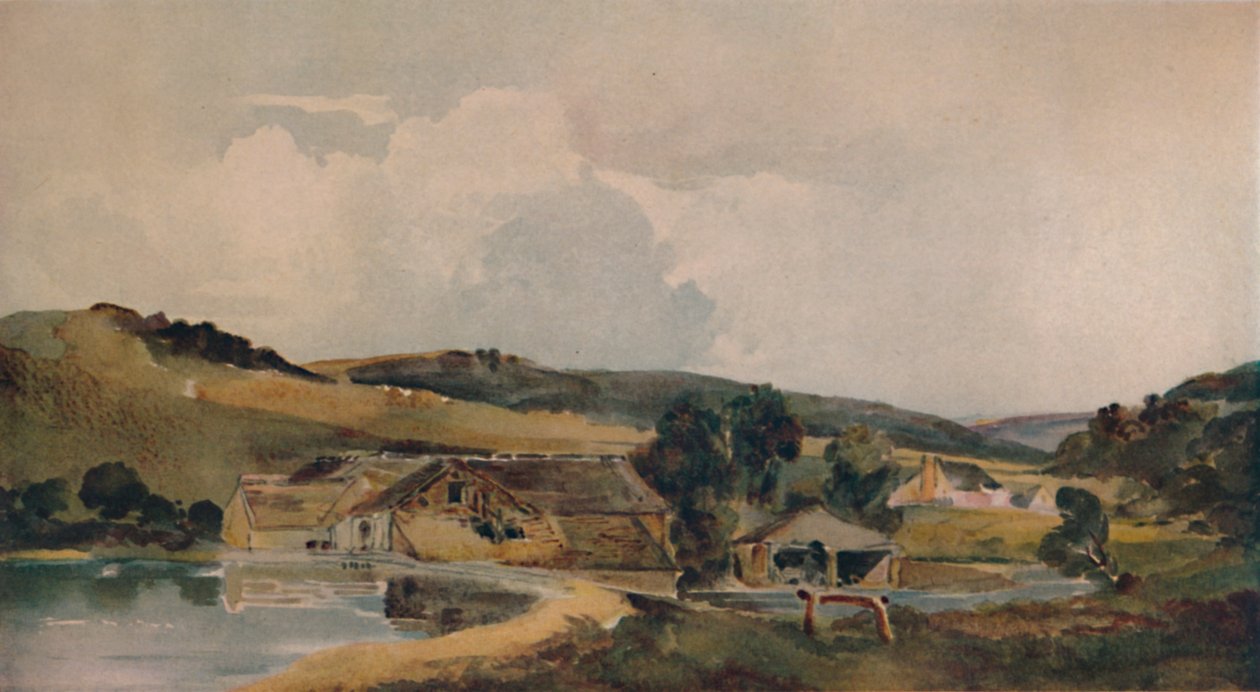 The Mill Stream, século XIX, 1935 de Peter de Wint