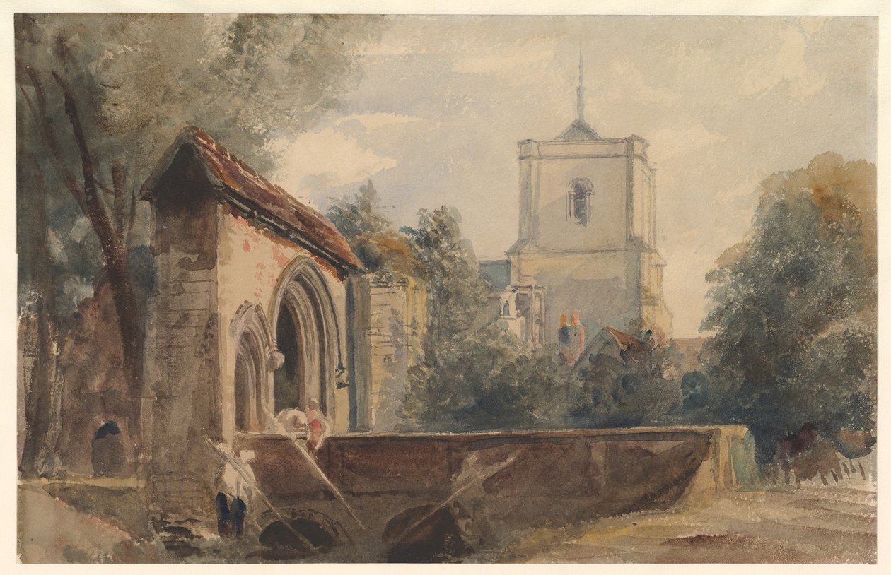 Abadia de Waltham, Essex de Peter de Wint