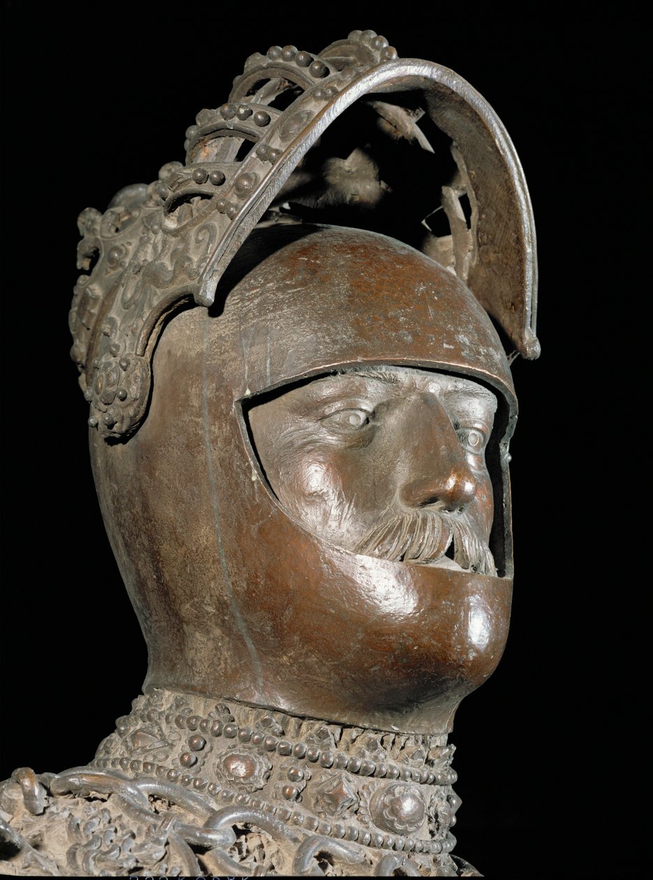 Rei Artur da Bretanha (bronze) de Peter the Elder Vischer