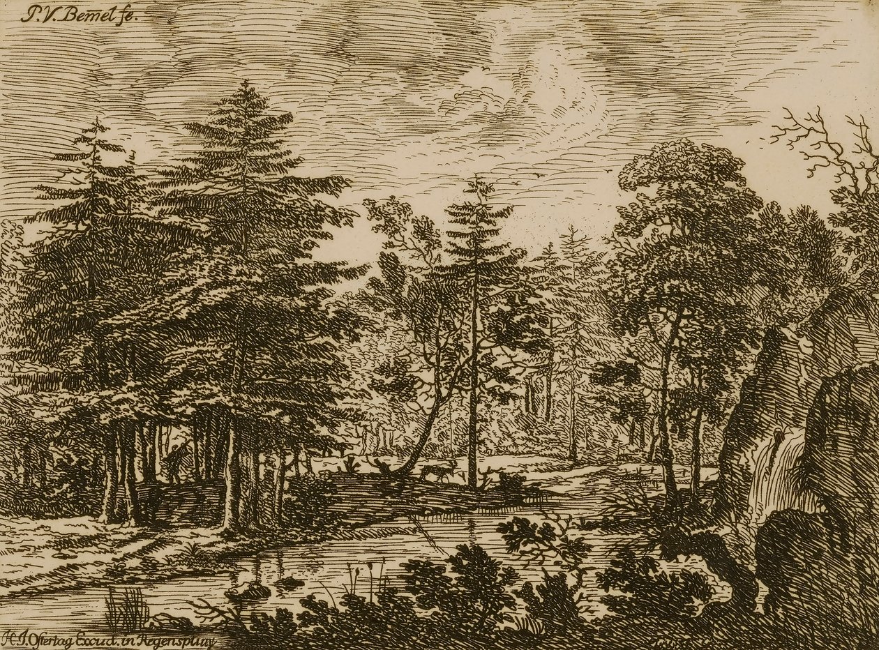 Paisagem de Peter von Bemmel