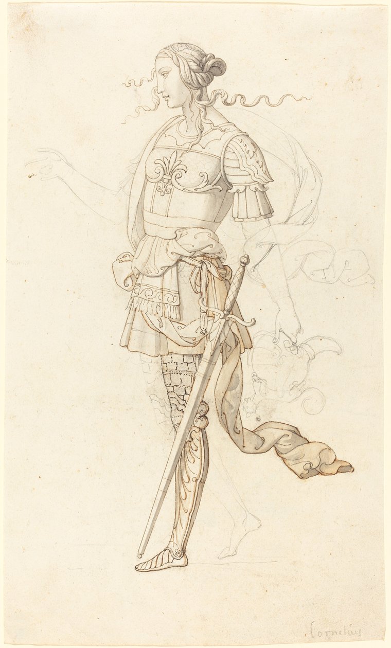 Ermínia de Peter von Cornelius
