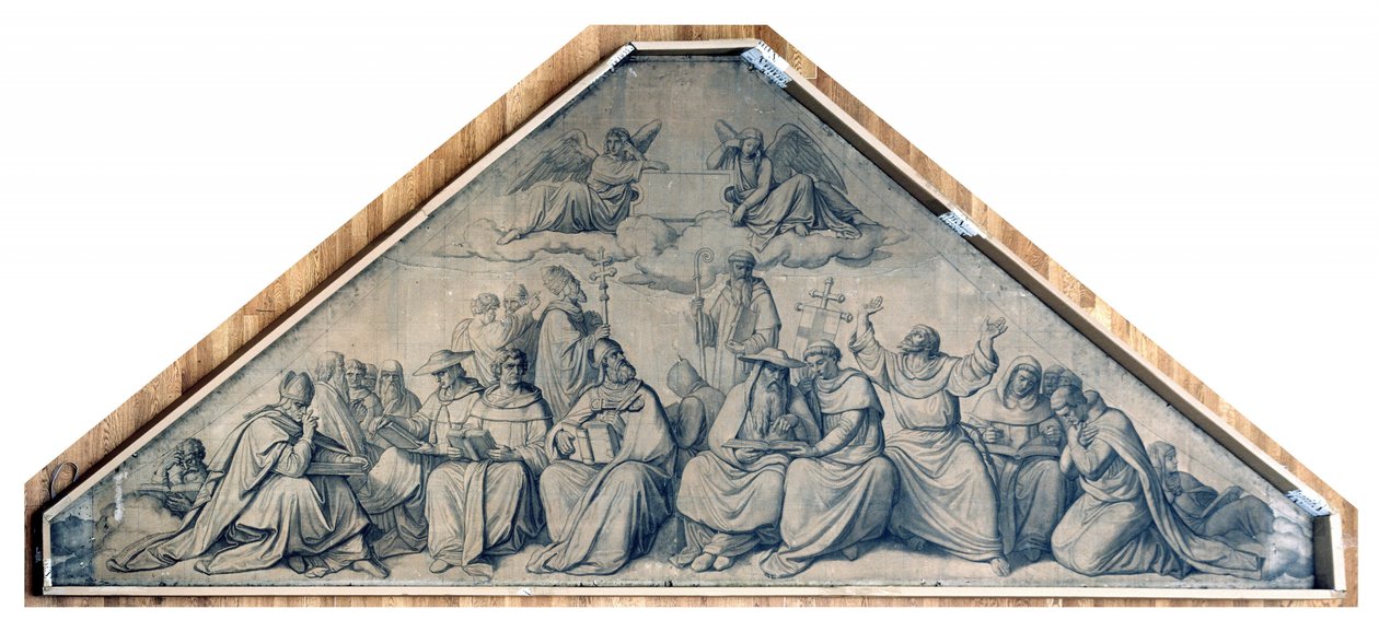 Doutores da Igreja e fundadores de ordens religiosas de Peter von Cornelius