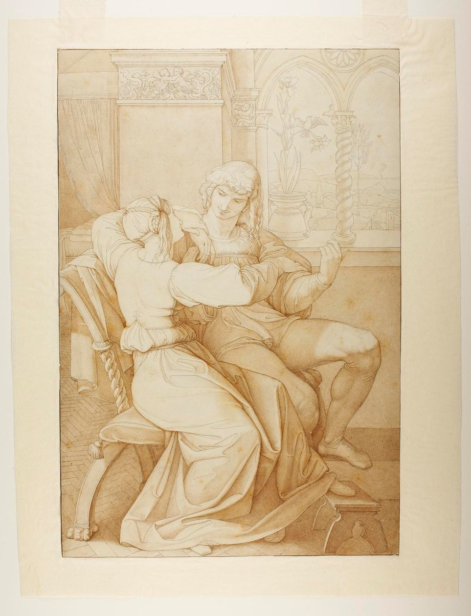 Romeu e Julieta de Peter von Cornelius