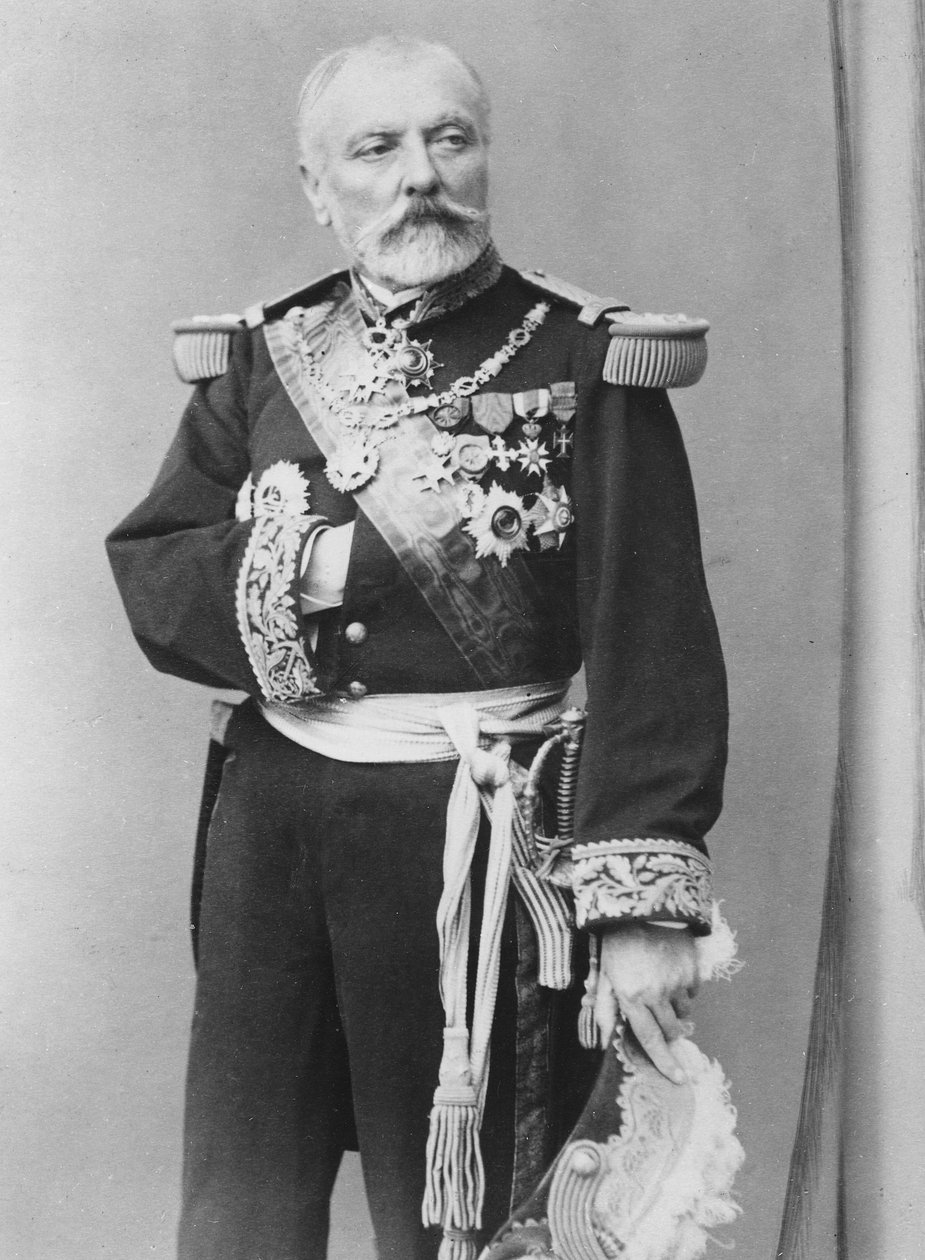 Retrato de Hyacinthe Laurent Théophile Aube de Petit
