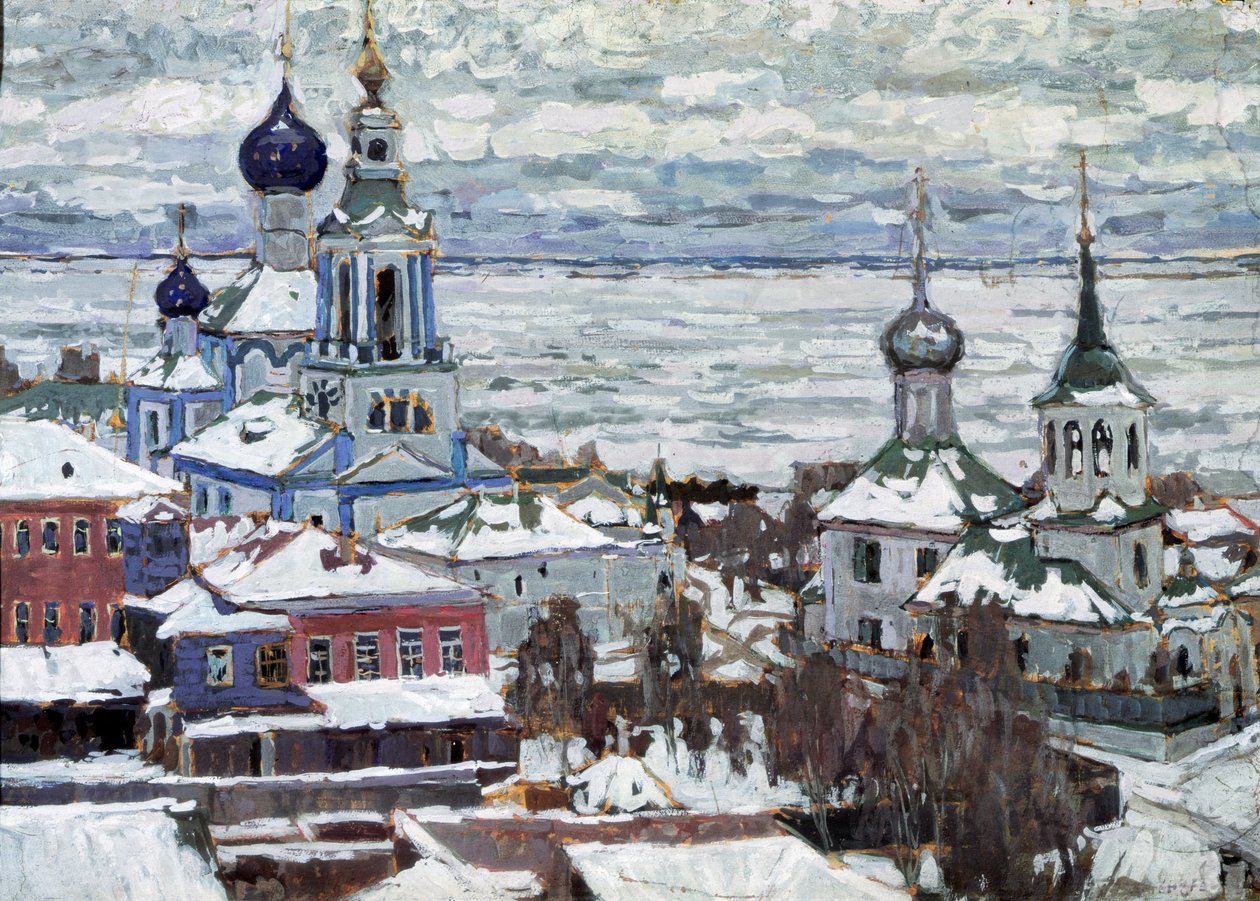Rostov no inverno de Petr Ivanovic Petrovichev