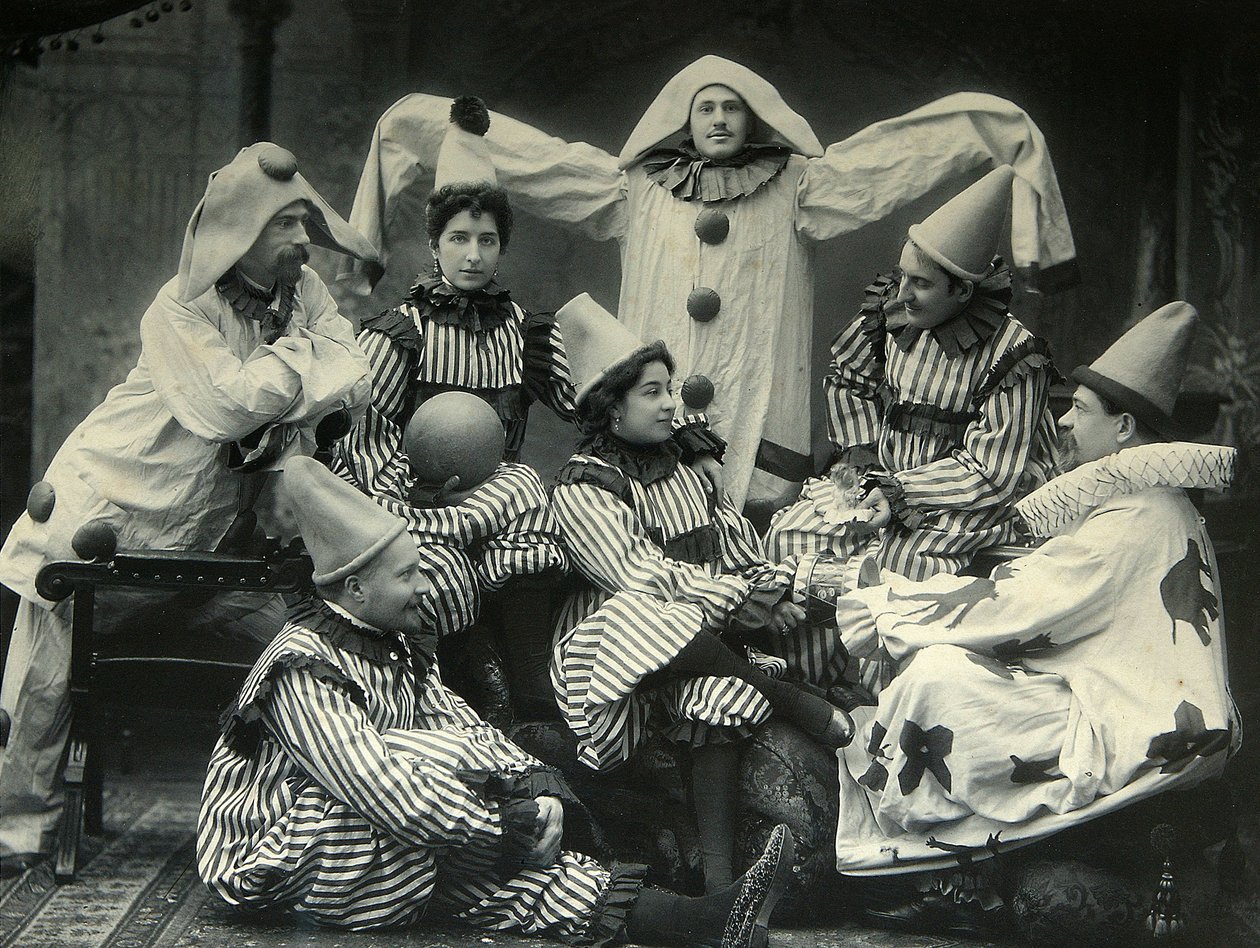 Composição teatral. Platinotipia de Pyotr Petrovich Pavlov (1860-1925) de Petr Petrovich Pavlov