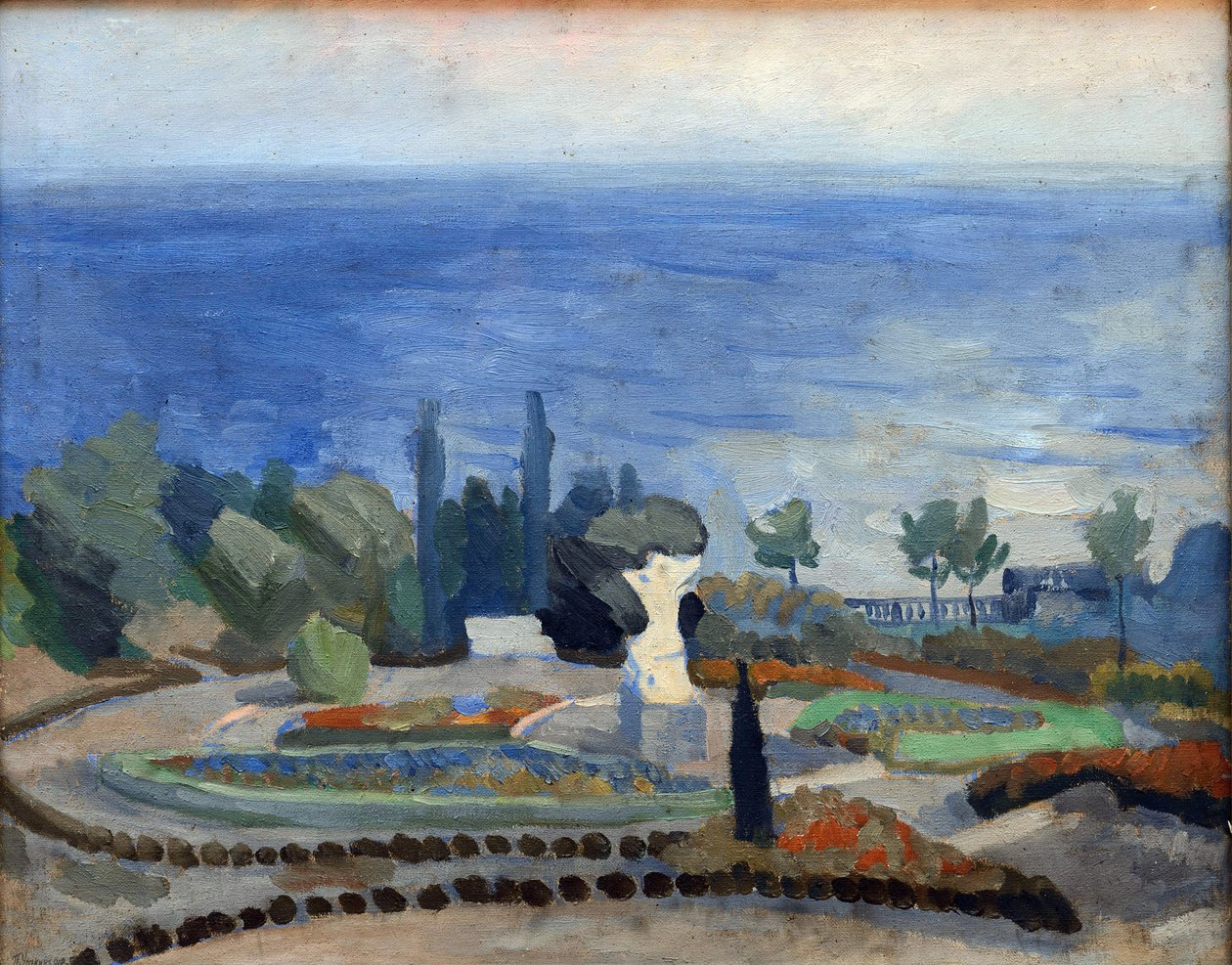 Kuchukkoy (Kuchuk-Koy, Kuchuk Koy) Estate par Pyotr (Piotr, Petr) Savvich Utkin (Outkine) (1877-1934) de Petr Savvic Utkin