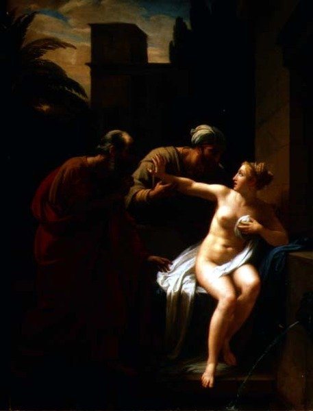 Susanna e os Anciãos de Petr Vasilievich Basin