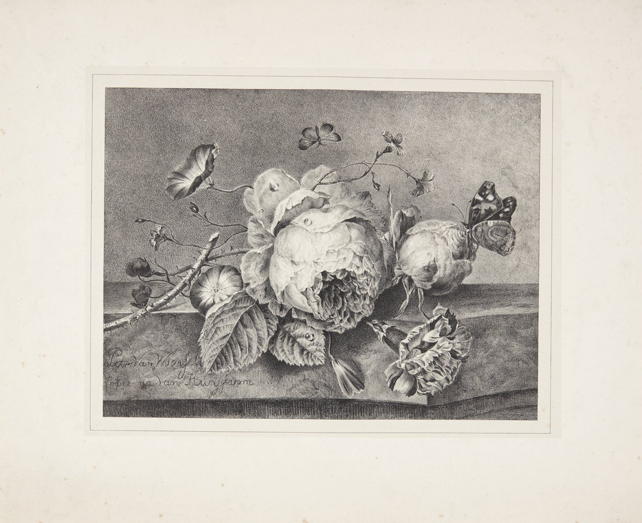 Flor ainda vida de Petronella van Woensel