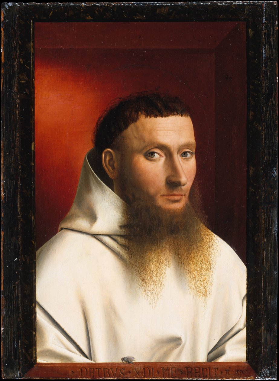 Retrato de um cartuxo de Petrus Christus