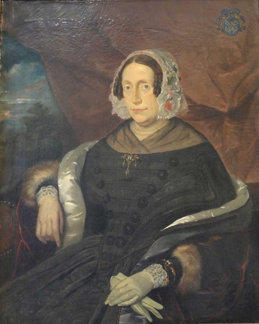 Antonia Maria Imans (1798-1865) esposa de Nicolaas IJzendoorn (1793-1867) de Petrus Theodorus van Wijngaerdt