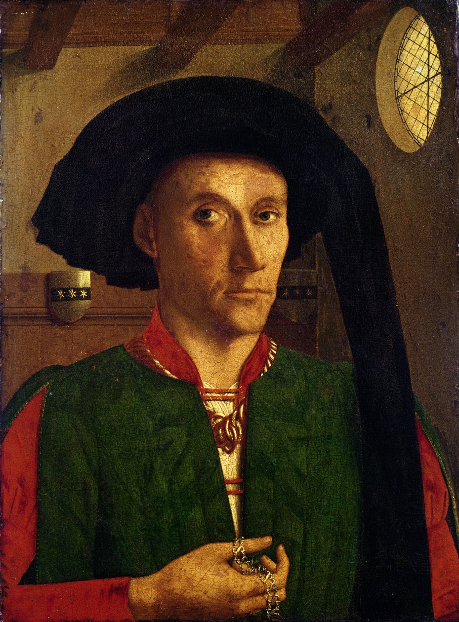 Edward Grimston (óleo sobre madeira) de Petrus Christus