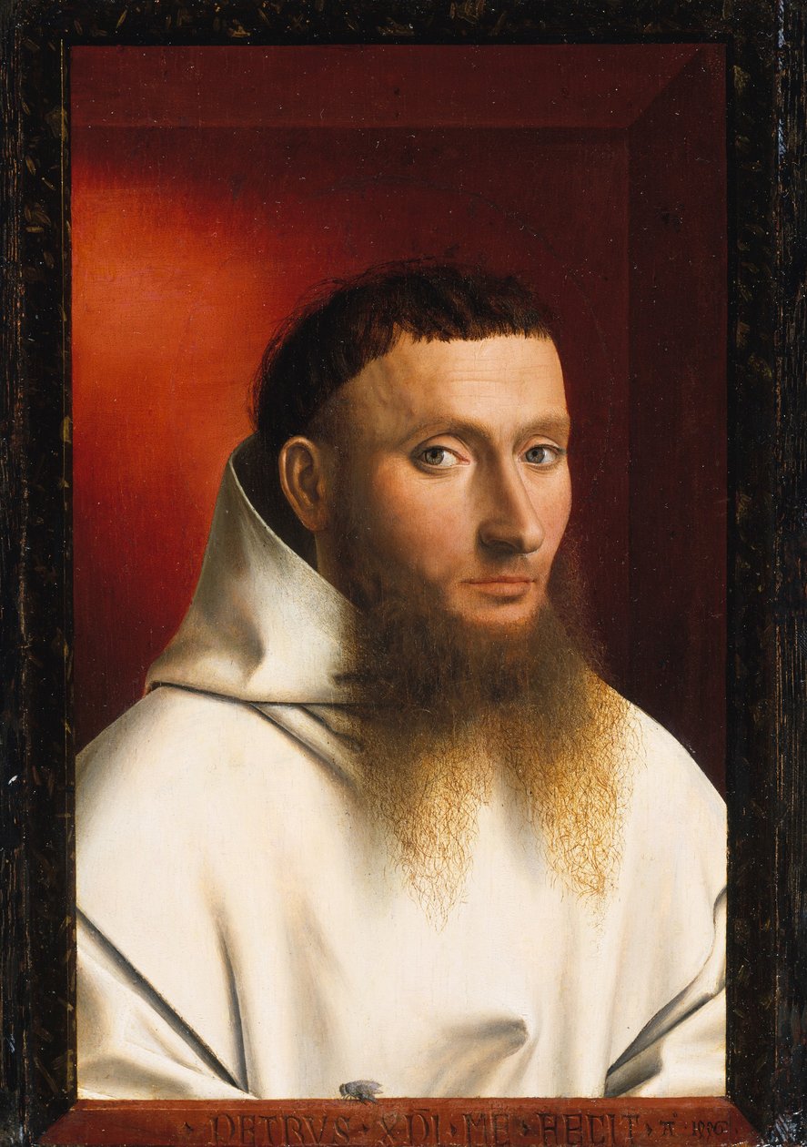 Retrato de um Cartuxo de Petrus Christus