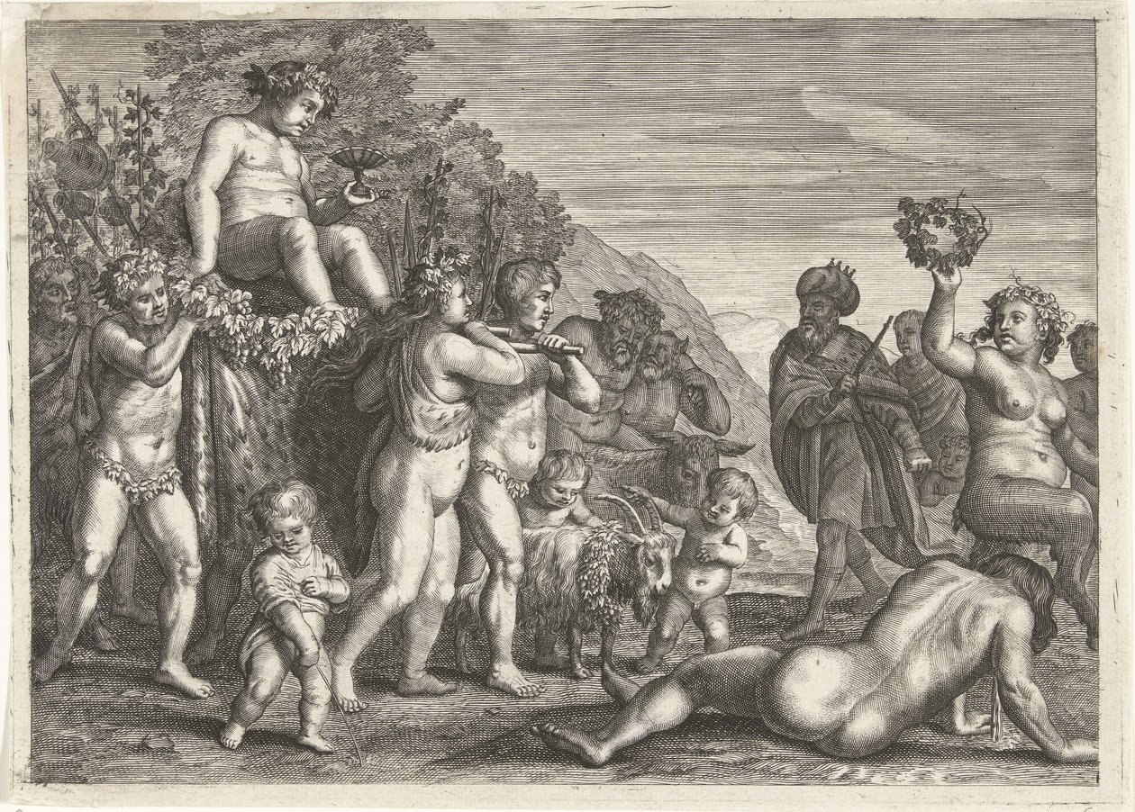 Triunfo de Baco de Petrus Clouwet (possibly)