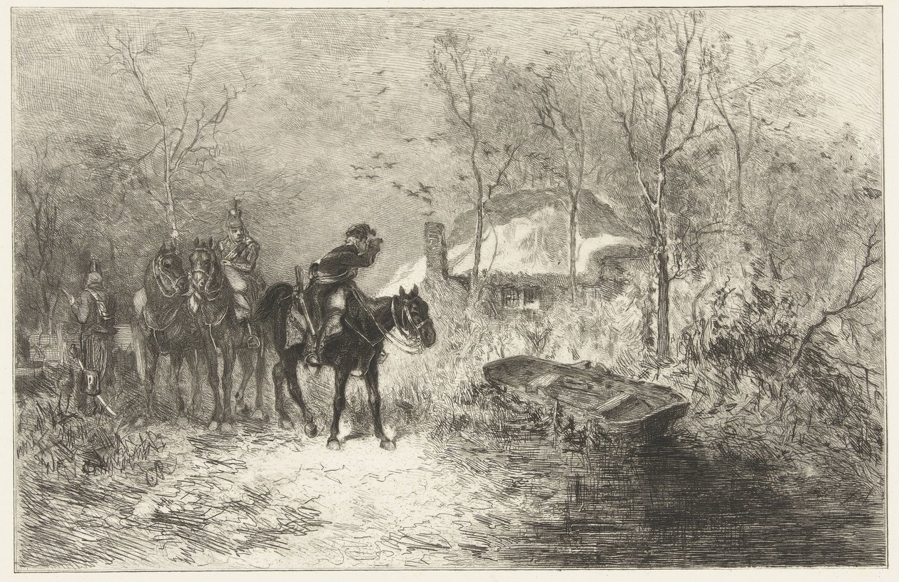 Uma exploração na neve de Petrus Johannes Arendzen
