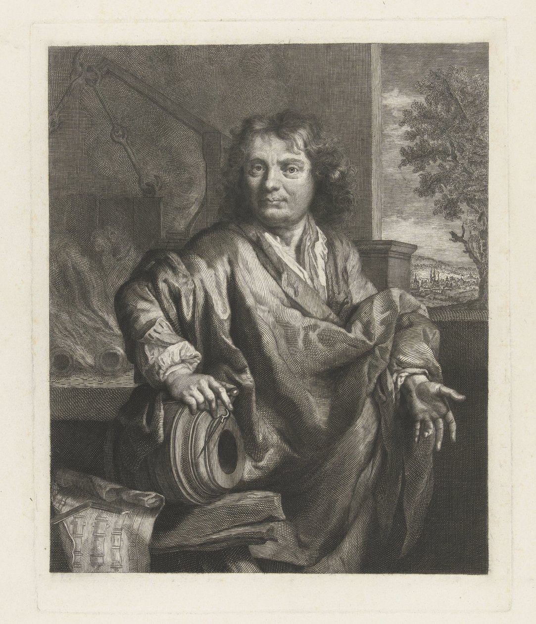 Retrato de um fundador de armas de Petrus Johannes Arendzen