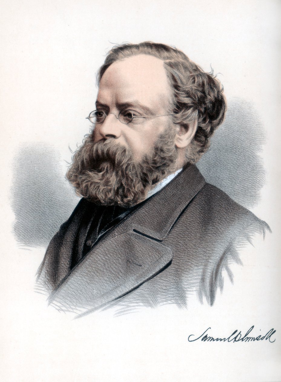 Samuel Plimsoll, político britânico e reformador social, c1890. de Petter and Galpin Cassell