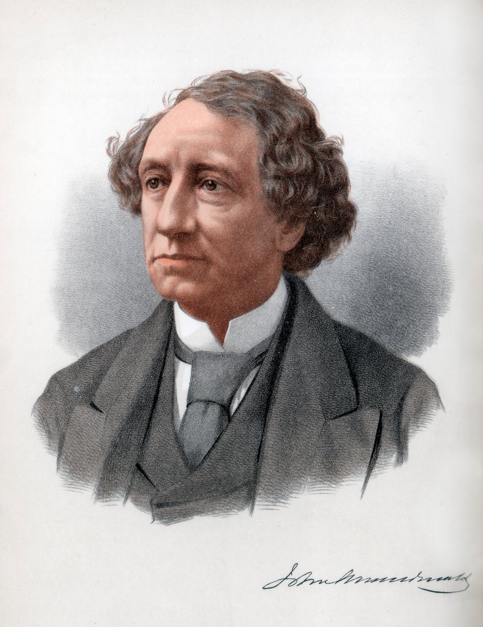 Sir John Alexander Macdonald, 1º Primeiro Ministro do Canadá, c1890. de Petter and Galpin Cassell