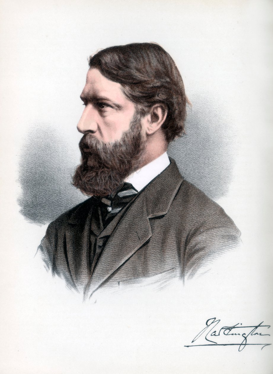Spencer Compton Cavendish, marquês de Hartington, estadista liberal britânico, c1890. de Petter and Galpin Cassell