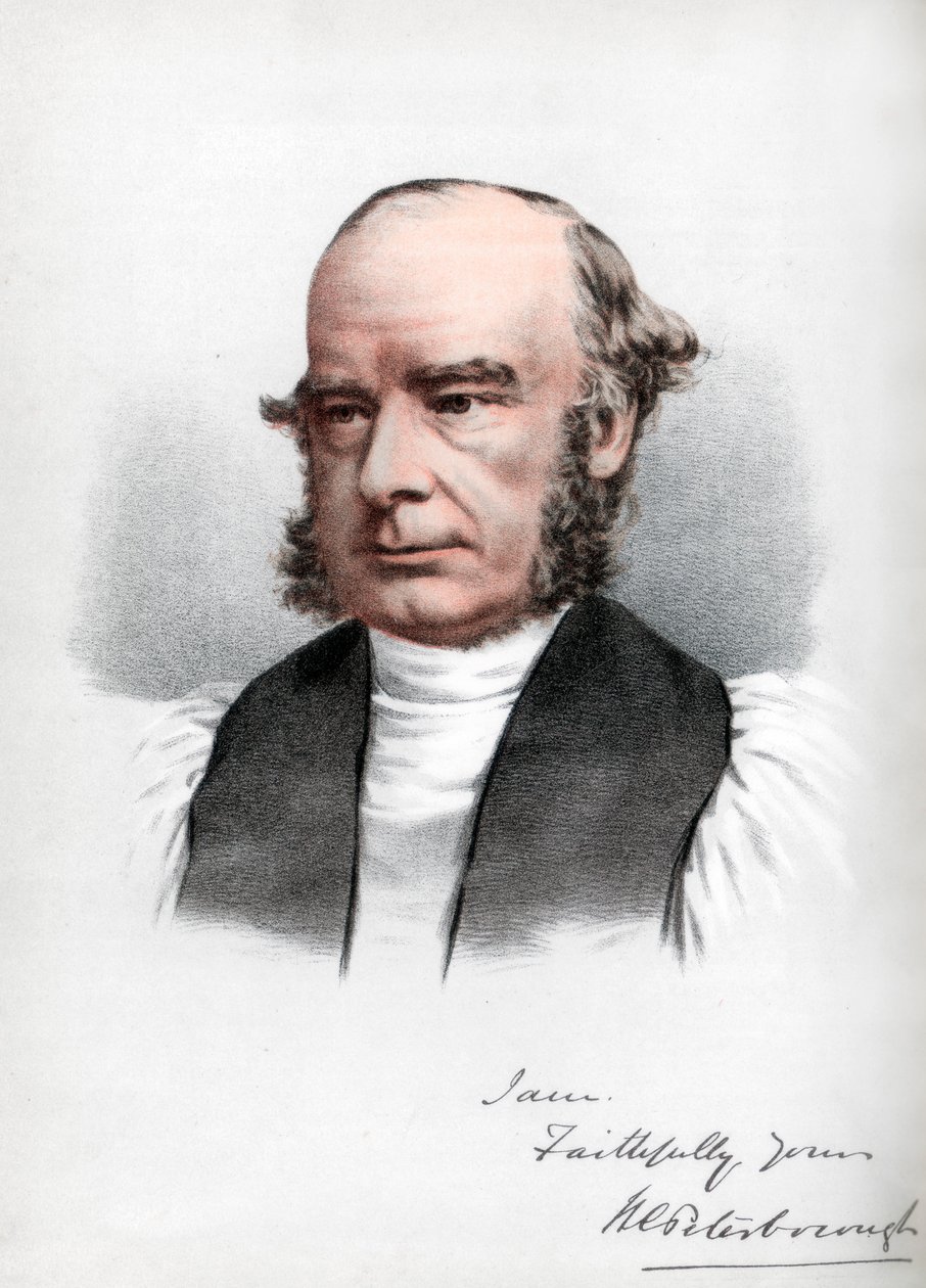 William Connor Magee, clérigo irlandês da igreja anglicana, c1890. de Petter and Galpin Cassell