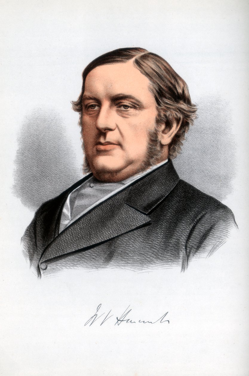 William Vernon Harcourt, estadista liberal britânico, c1890. de Petter and Galpin Cassell