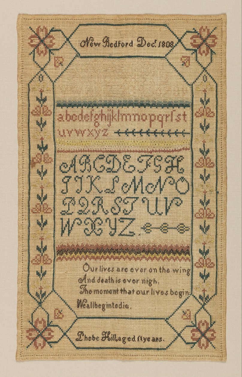 Sampler de Phebe Hill