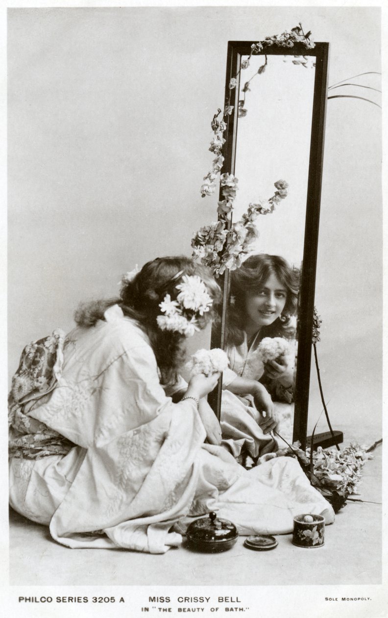 Crissy Bell, atriz britânica, c1900s. de Philco Publishing Company