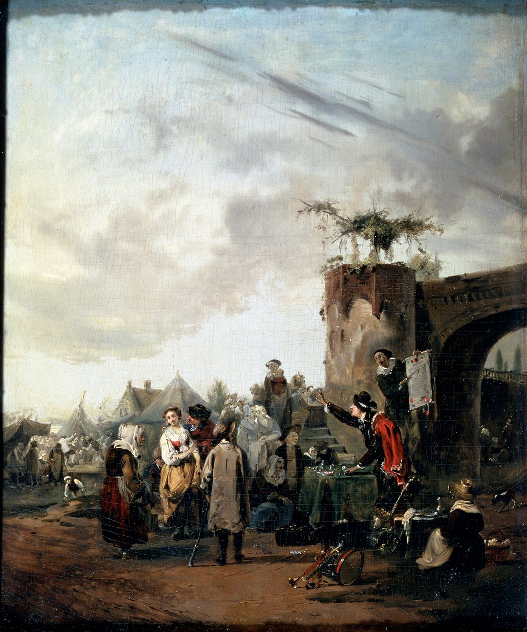 Um Charlatan, início dos anos 1780. de Philibert Louis Debucourt