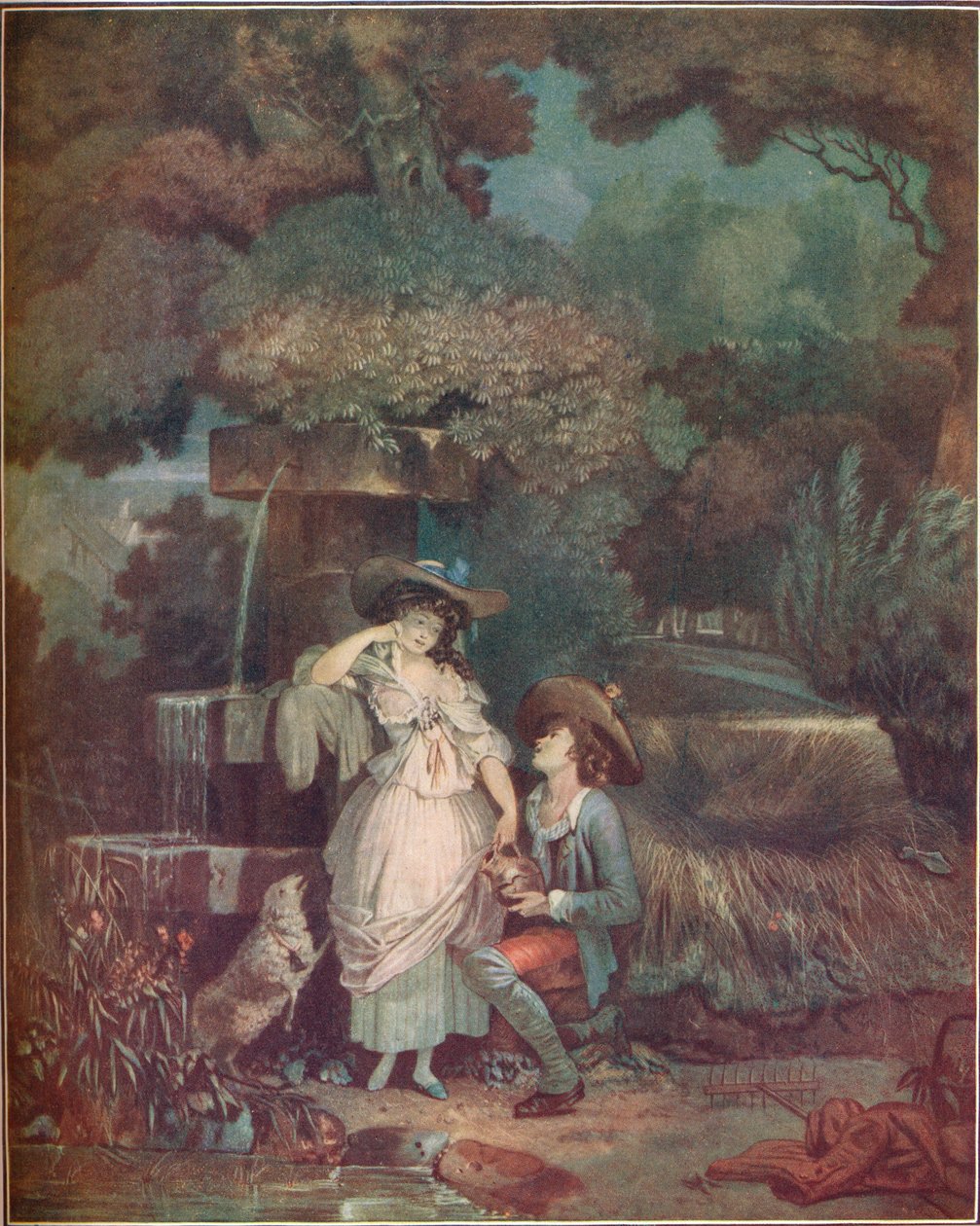 Fortune and Misfortune, ou The Broken Pitcher, 1787, 1909. de Philibert Louis Debucourt
