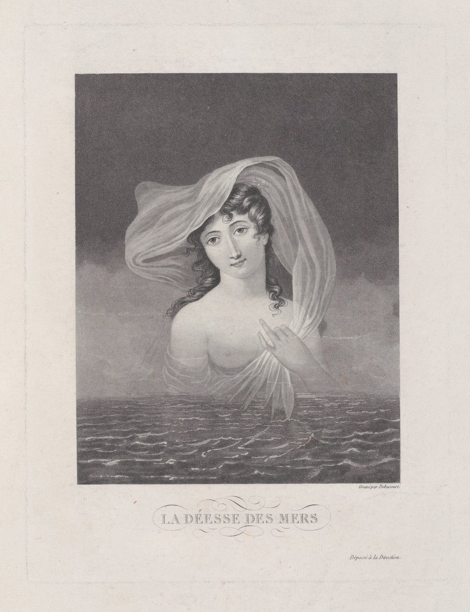 A Deusa dos Mares, 1775-1832. de Philibert Louis Debucourt
