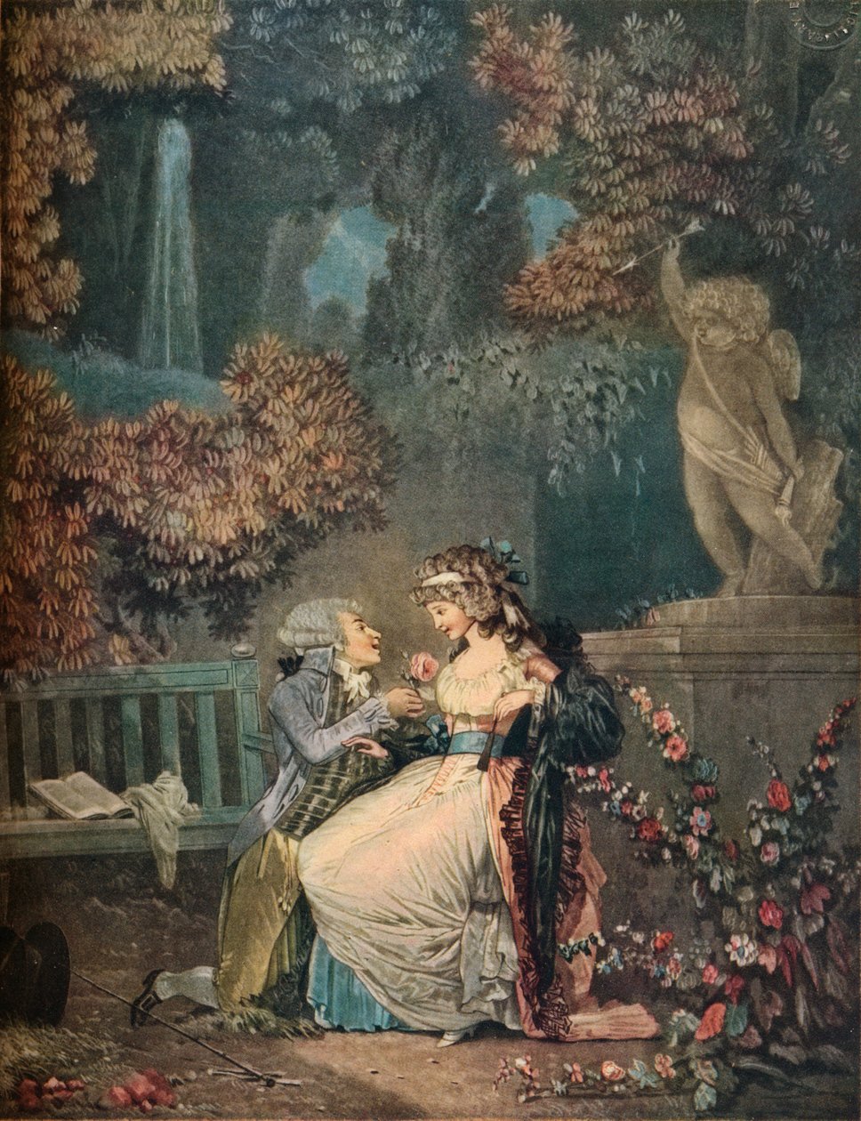 A Rosa, 1788, 1916 de Philibert Louis Debucourt