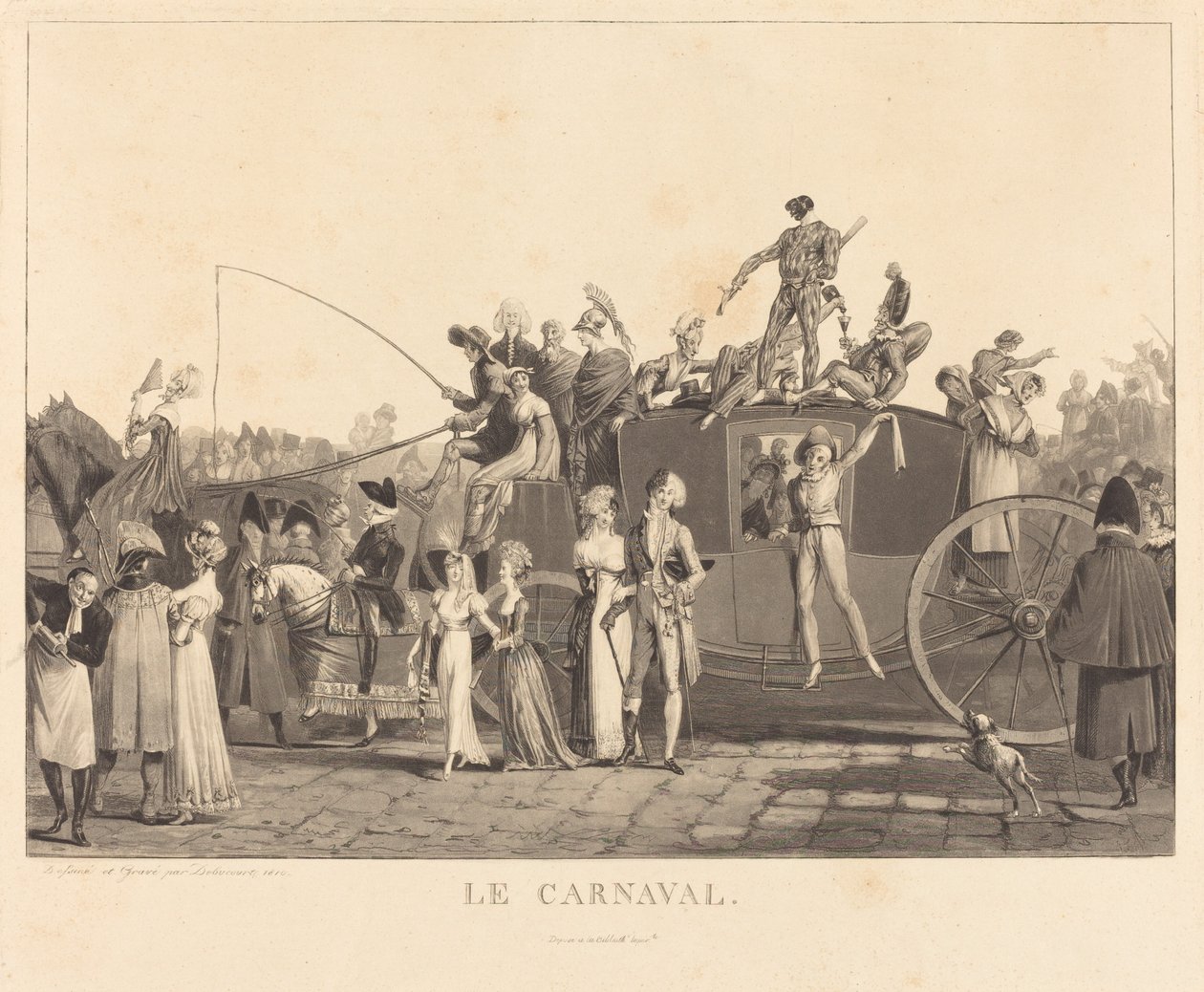 Carnaval de Philibert Louis Debucourt