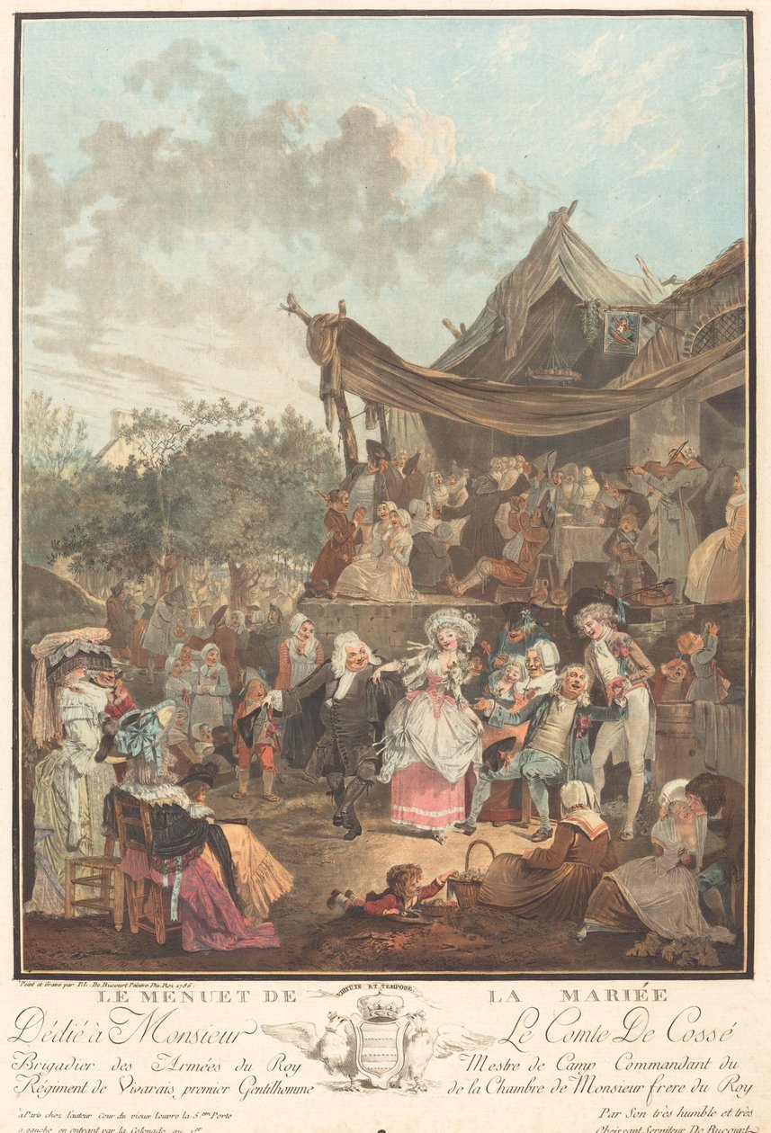 Minueto da noiva de Philibert Louis Debucourt