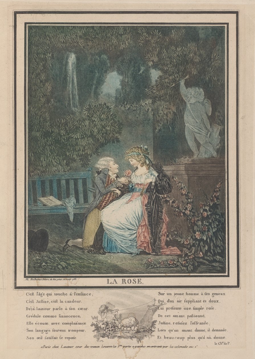 A Rosa, 1788. de Philibert Louis Debucourt