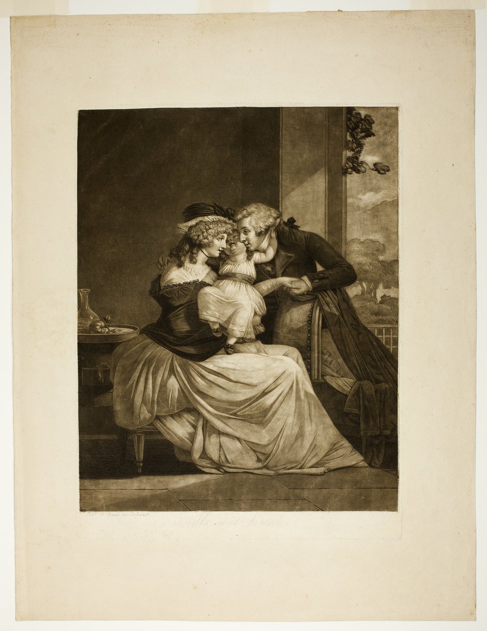 Eles são felizes de Philibert Louis Debucourt