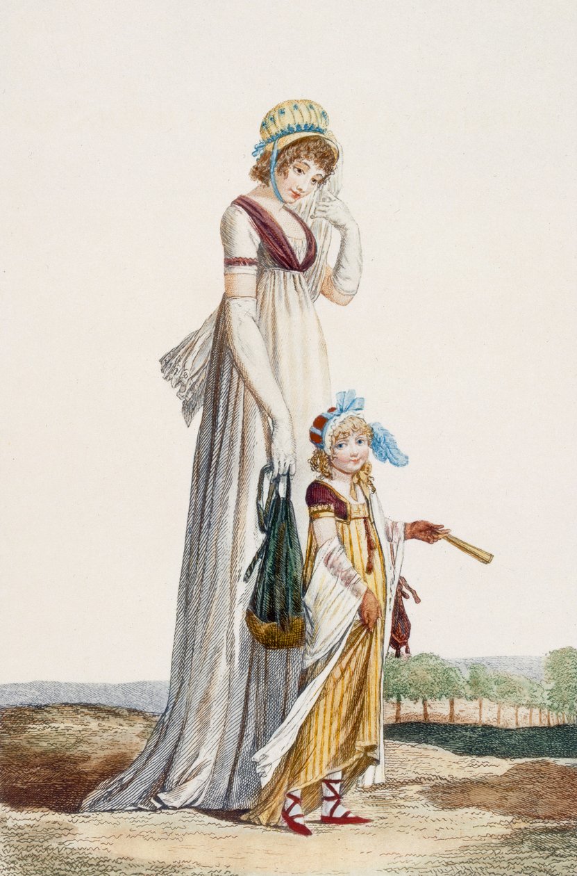 Jovem mãe e filho, 1800 de Philibert Louis Debucourt