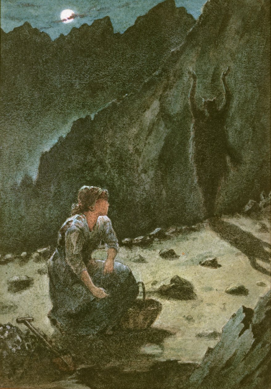 Espírito da montanha de Philip Burne Jones