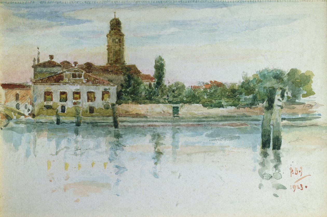 Veneza, 1923 de Philip Burne Jones