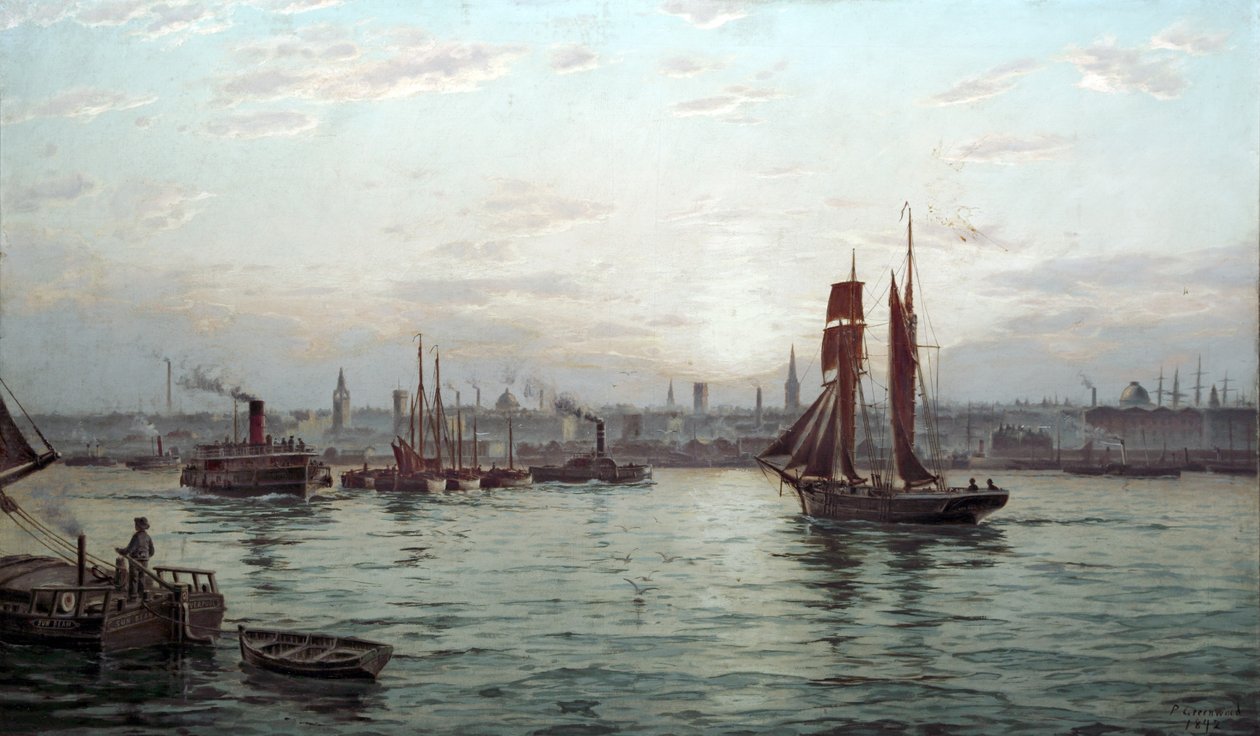 O porto de Liverpool  de Philip Greenwood